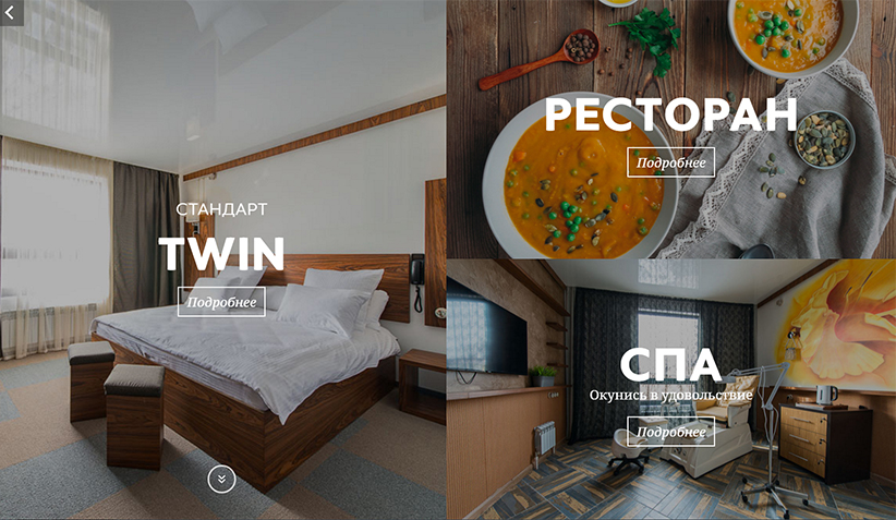 SEO анализ сайта гостиницы OZZ